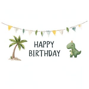 20 Clipart di parole di buon compleanno, testo di compleanno, scritte, acquerelli stampabili, JPG di alta qualità, carta da parati, diario di scarto, download digitale