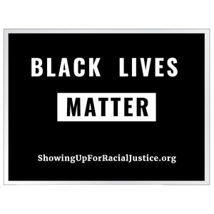 Black Lives Matter yard sign image 1