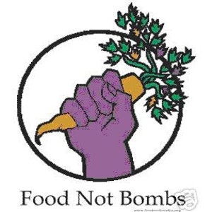 Food Not Bombs T shirt