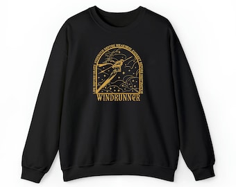 Stormlight Embroidered Shirt – Windrunner Design, Radiant Symbol Top, Sanderson Fan Gift, Stormlight Archive Merch