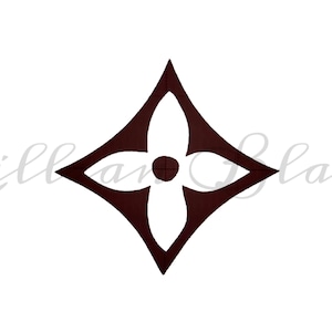 Square Flower Machine Embroidery Design, embellishment, designer, filled stitch, embossed flower, purse