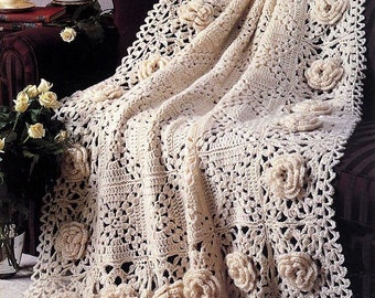 Lacy Rose Afghan