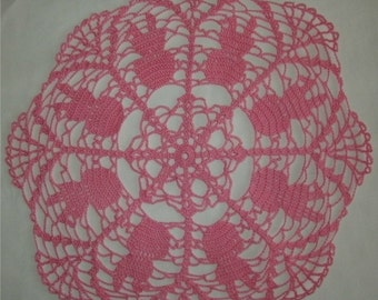 Ring around the Bunny Easter Doily