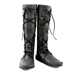 Plain Knee High Boot
