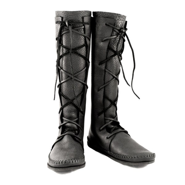 Mens Knee High Moccasins - Etsy