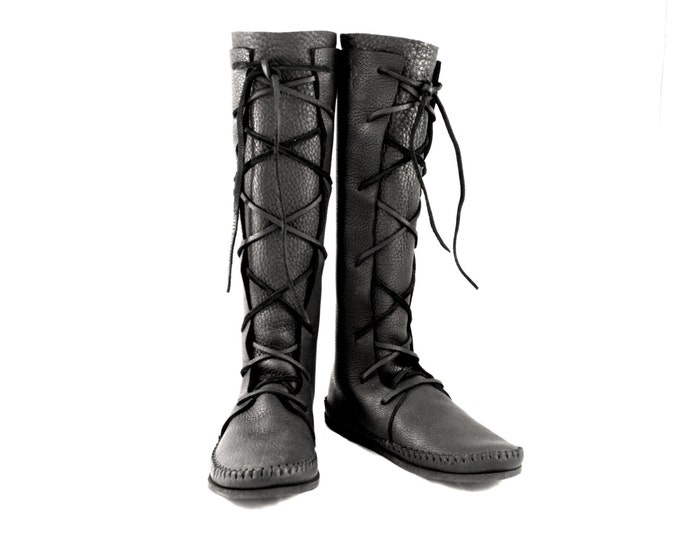 Plain Knee High Boot