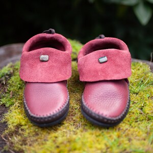 Inca Moccasin with Stone / Comfort Grounding Minimalist Zero Waste Resoleable Zero Drop image 3