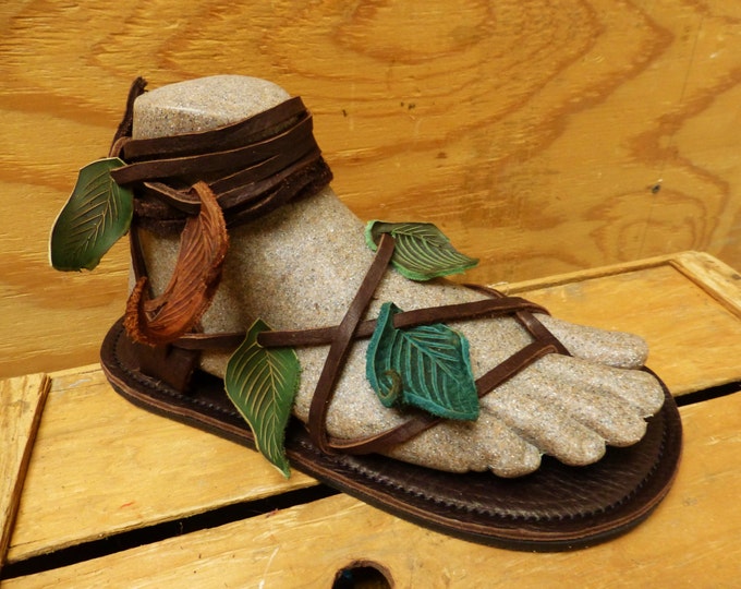 ADD-ON Leather Lace Leaves