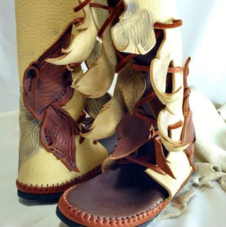 calf high moccasins