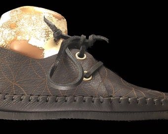 Sneakasins Full Flower of Life Etching