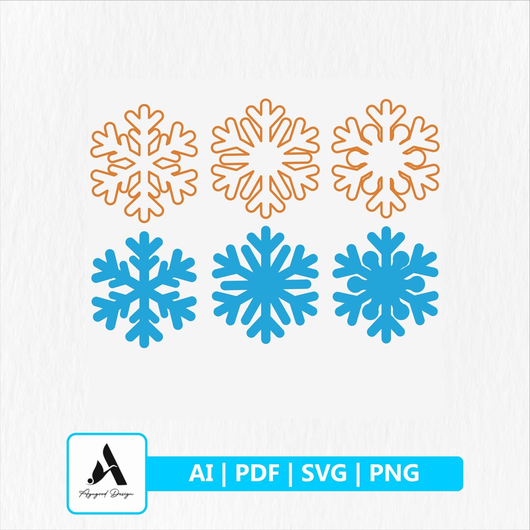 Snowflake SVG | Simple Snowflake Cut File | Download for Cricut ...