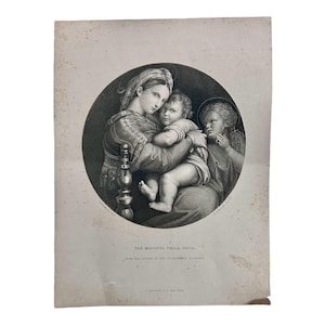 Madonna Della Seggiola by Raphael