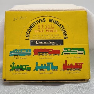 Vintage Cragstan Diecast H.O. Gauge Scale Locomomotive Miniatures DM-705