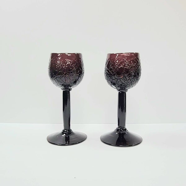Thick Stemmed Wine Glasses - Etsy