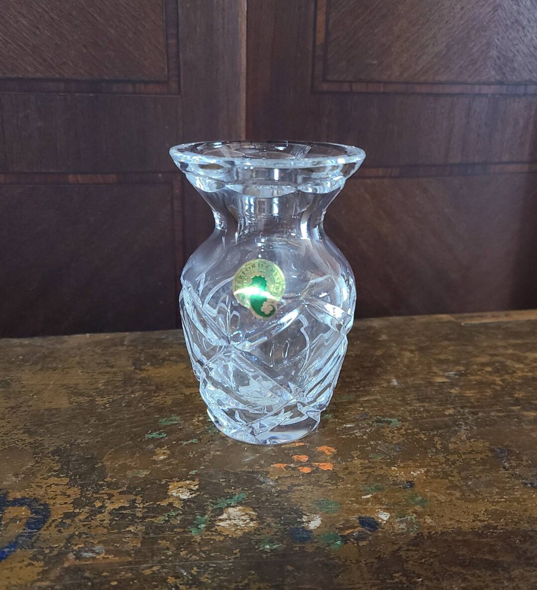 Waterford Society 1995 Posy Vase Made in Ireland Waterford Etsy