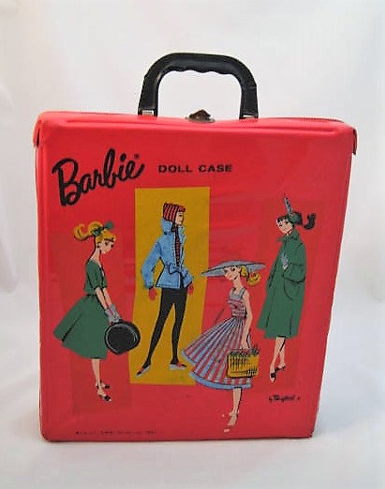 1960's Red Barbie Case Barbie Closet CaseVintage Barbie Etsy