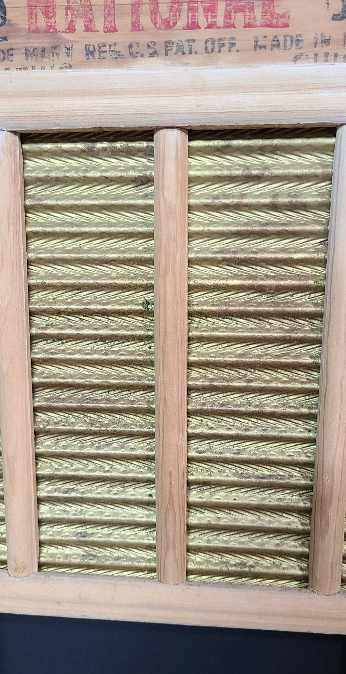 Vintage National Washboard Co. 801 Made in USA 1940s Etsy