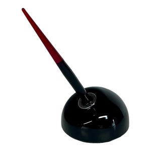 Esterbrook Black and Red Taper Pen Desk Set