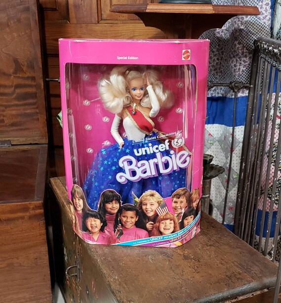 unicef barbie 1989