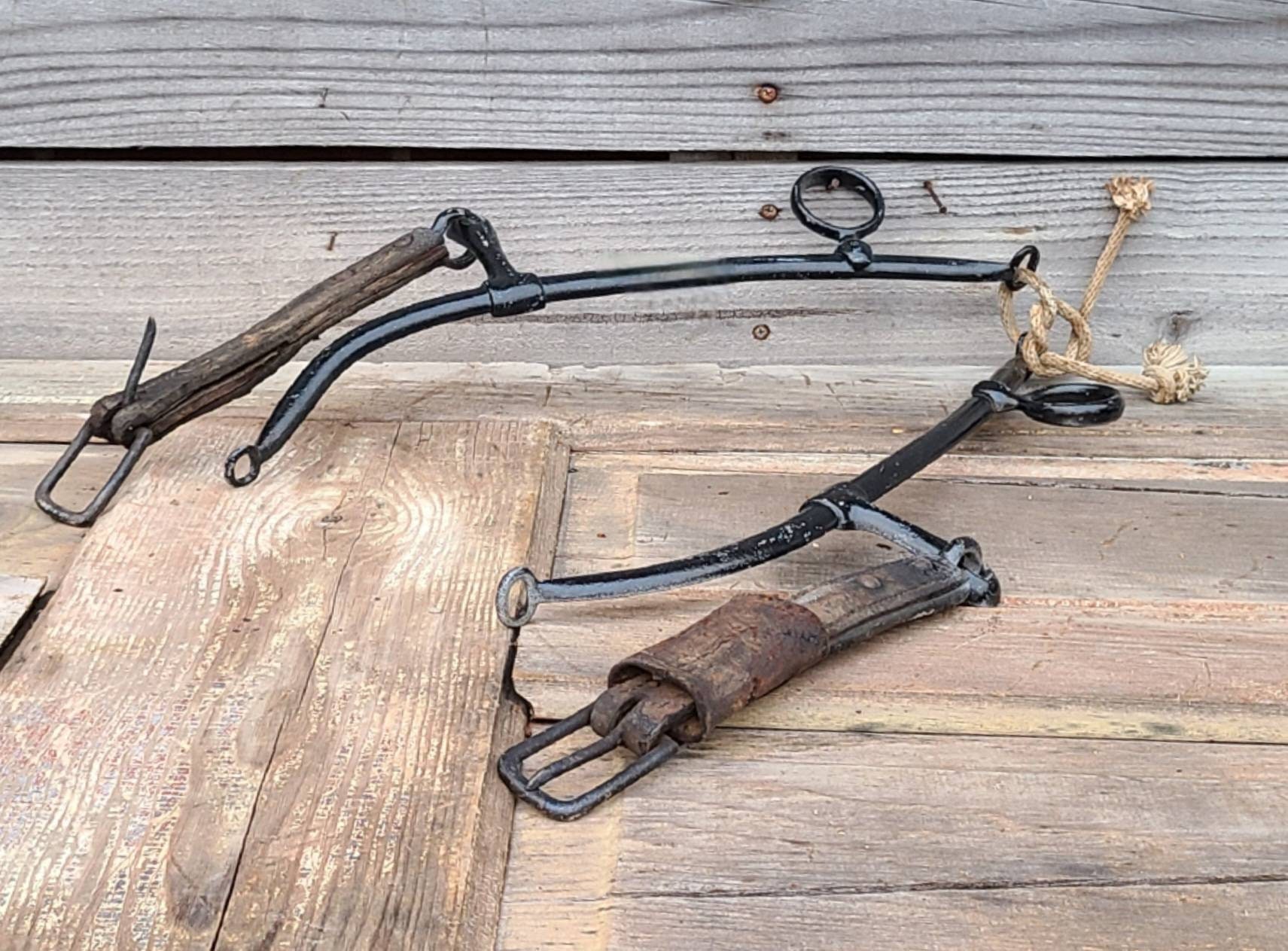 Small Vintage-Style Cast Iron Harness Hook | Marmalade Mercantile