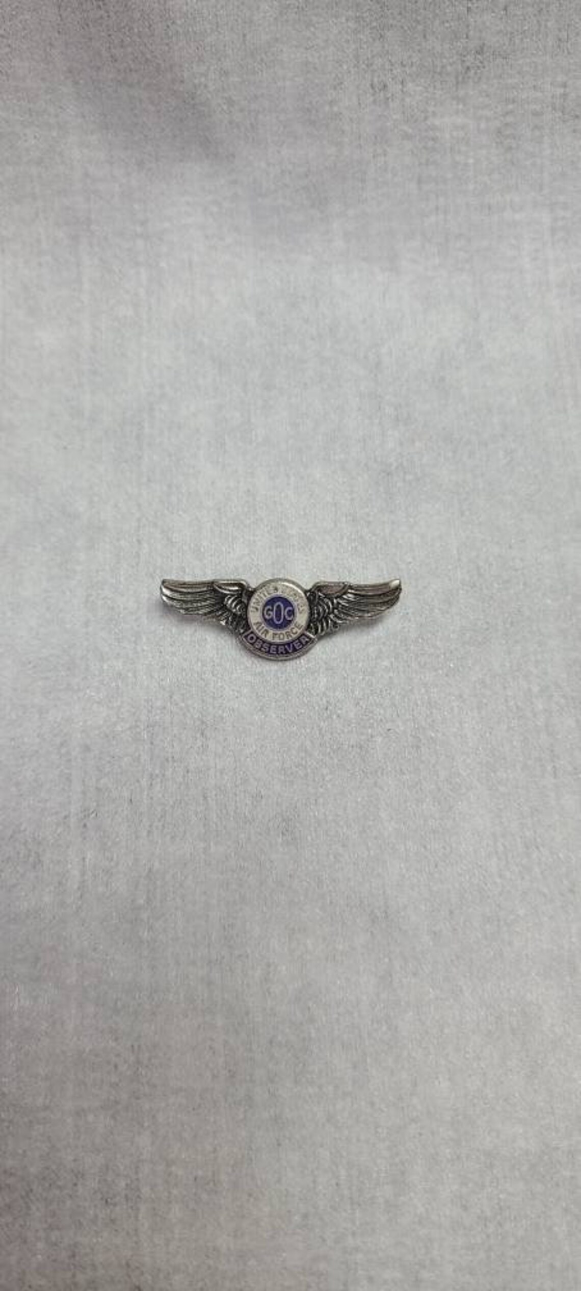 Vintage United States Air Force GOC Observer Wings Pin WW2 | Etsy
