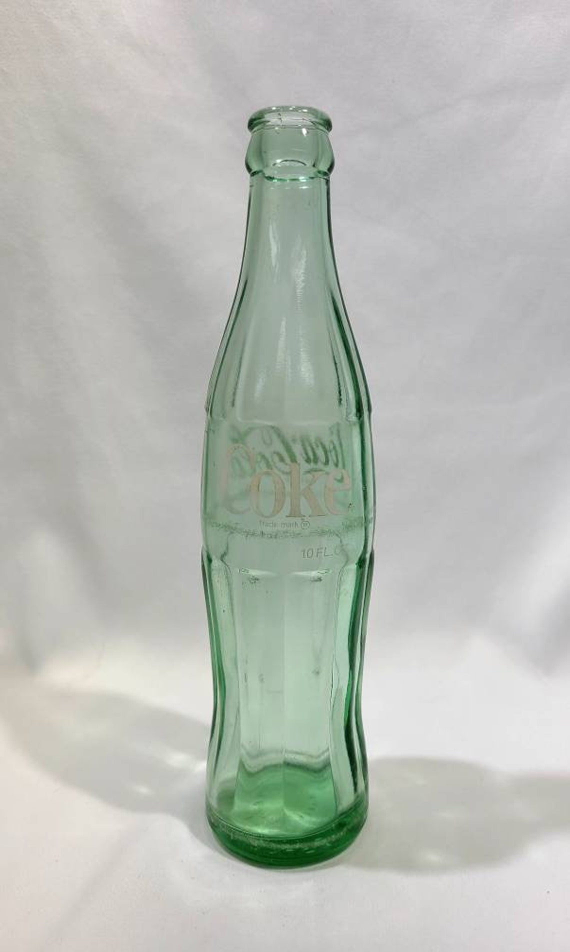 Vintage 1973 Green Cocacola Bottle EMPTY 10 Ounce Etsy