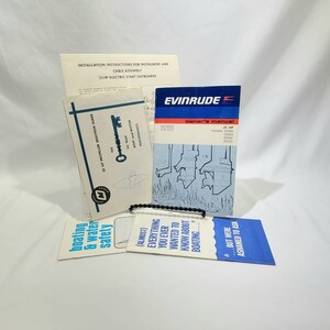 1975 Evinrude Owners Manual