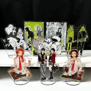 The Guy She Was Interested In Wasn&#39;t A Guy At All Acrylic Standee, Double-sided Stand, Aya Osawa, Mitsuki Koga, Megumu Narita, Birthday Gift