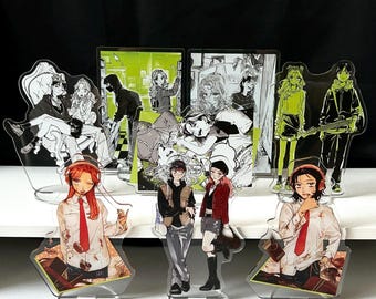 Il ragazzo a cui era interessata non era affatto un ragazzo Standee in acrilico, supporto bifacciale, Aya Osawa, Mitsuki Koga, Megumu Narita, regalo di compleanno