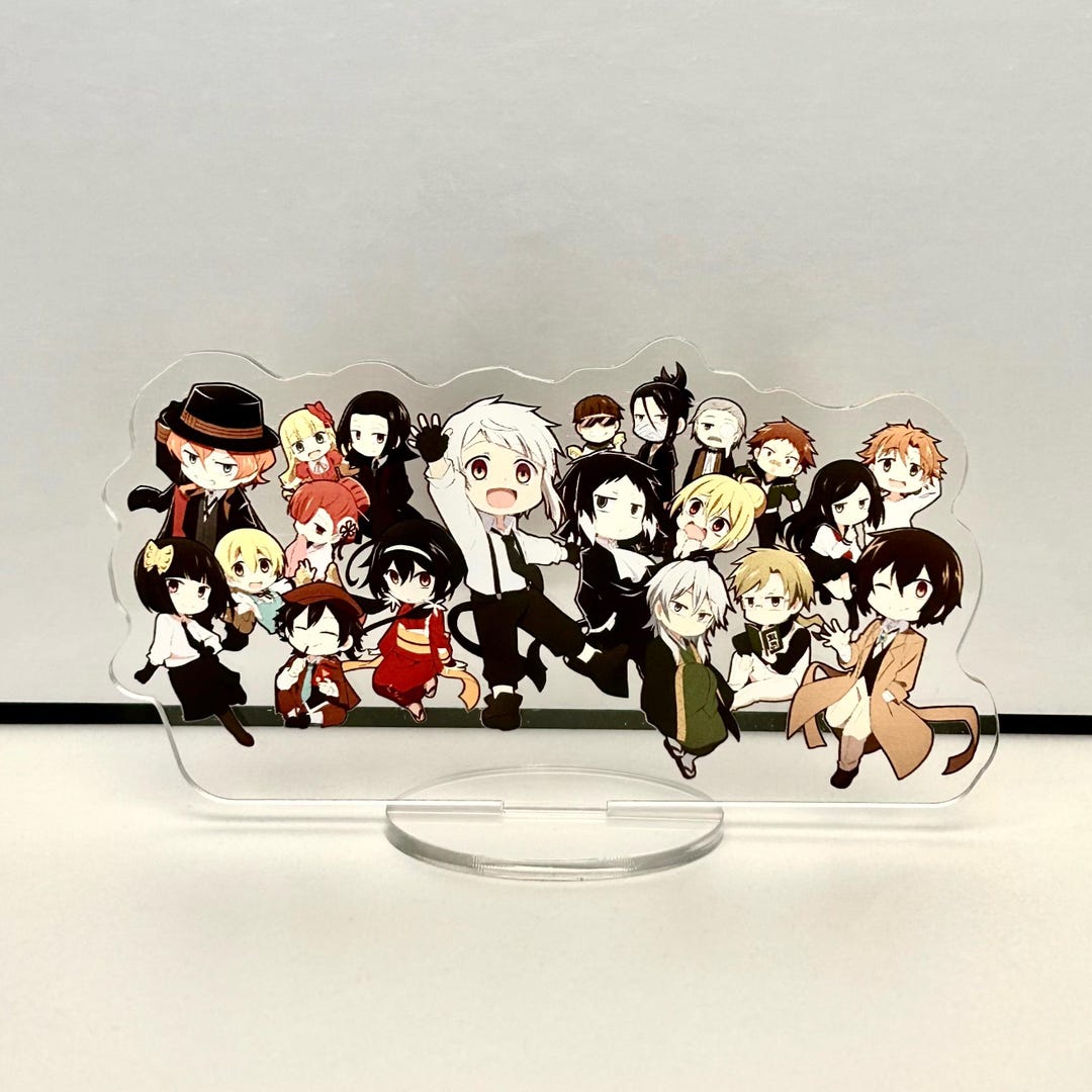Bungo Stray Dogs acrylic standee, Bungo Stray Dogs double-sided acrylic stands, Birthday Gift, Gift for friend, gift for her