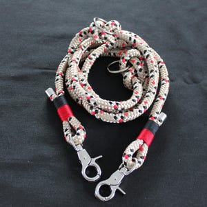 Handmade rope collar/leash set
