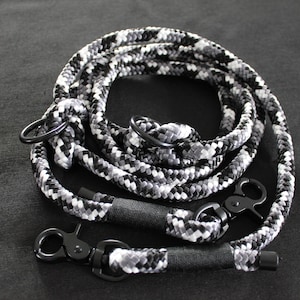 Handmade rope collar/leash set