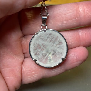 Clear Quartz Tree of Life Pendant with Chain image 3