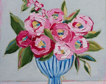 "Kunstdruck, “Allison”, Art Prints, Floral Wall Decor, Original Kunstdruck, Giclee Kunstdruck