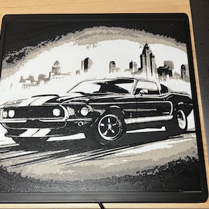 Classic Ford Mustang Light Box