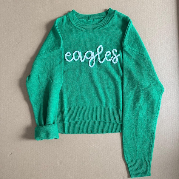 Eagles Crop Sweater Adult