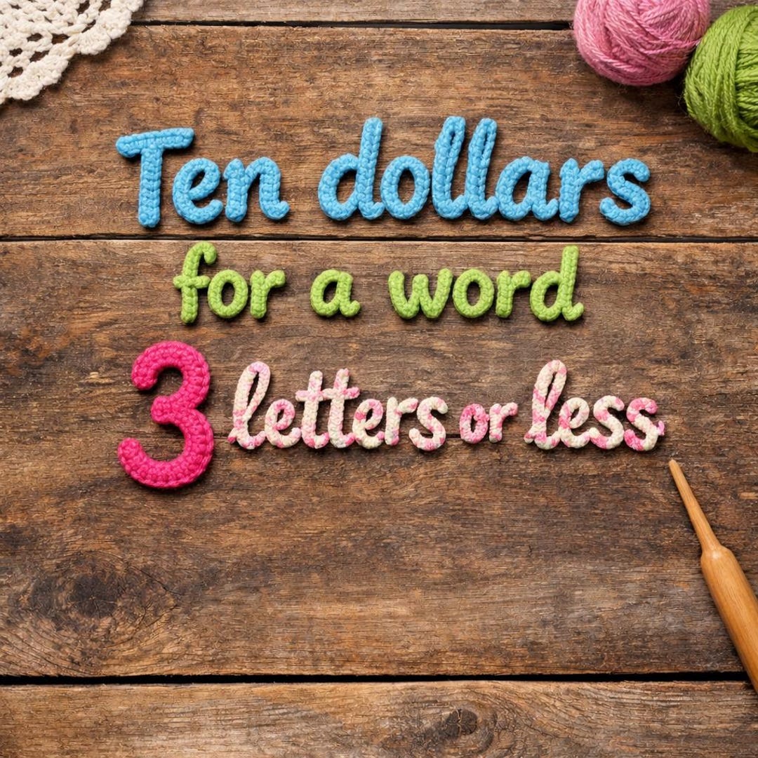 Less Letters Extra Word Three Letters or Less - Etsy