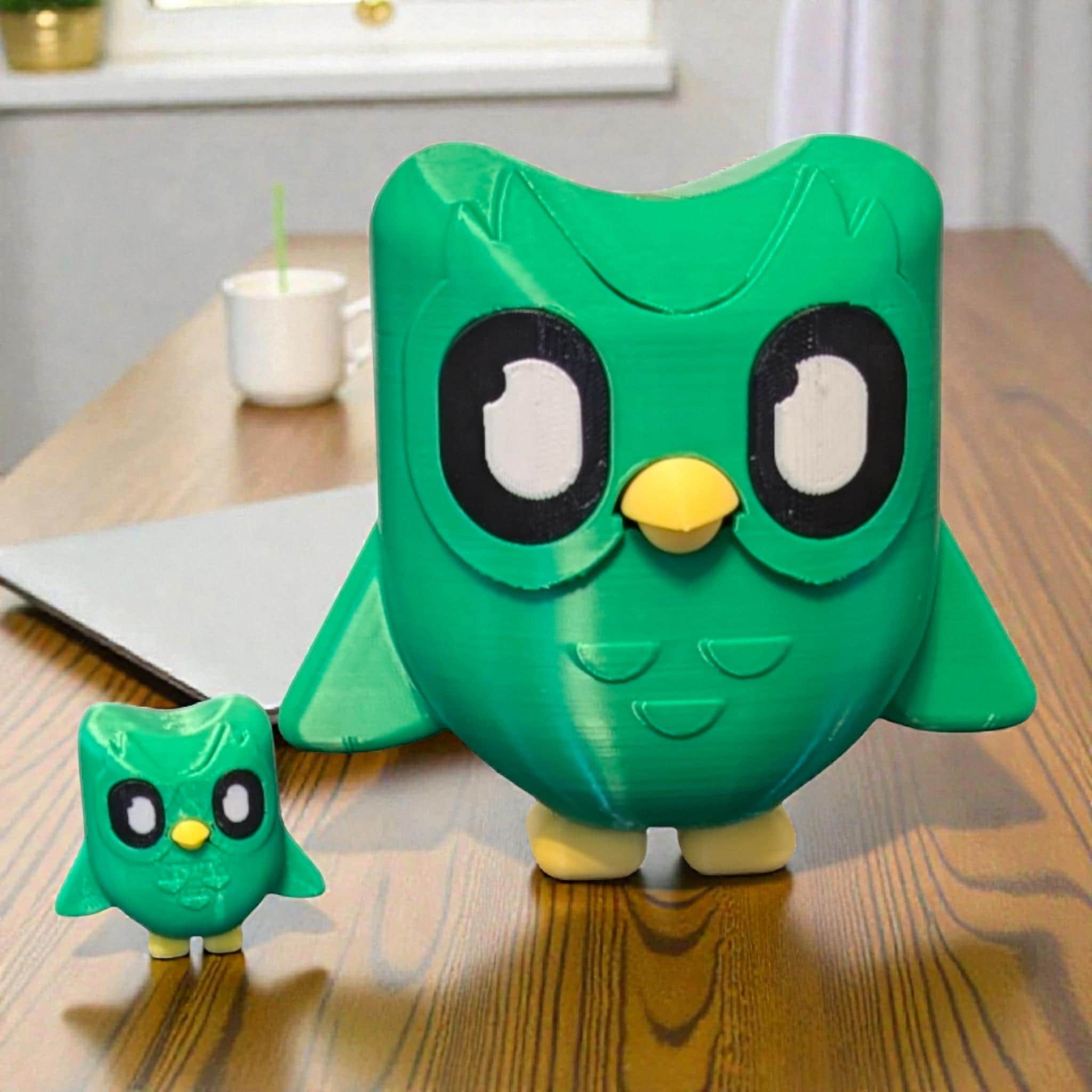 Figure of Duolingo Owl - Cute Collectible - Perfect Gift for