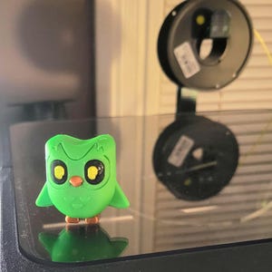Figure of Duolingo Owl - Cute Collectible - Perfect Gift for Language Learners & Fans of Duolingo!