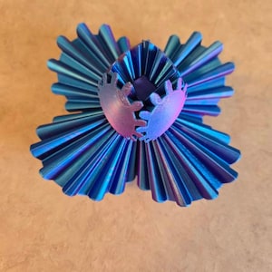 Rhombo Fidget Ball - ADHD Stress Relief and Focus Tool, Anxiety Reducer, Fun Office Toy, Sensory Play for Kids & Adults