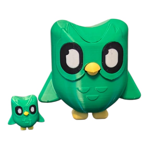 Figure of Duolingo Owl - Cute Collectible - Perfect Gift for