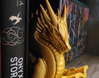 Rincón de libros de dragones / Rincón decorativo para los fans de Fourth Wing, Iron Flame y Onyx Storm / Decoración de fantasía para coleccionistas