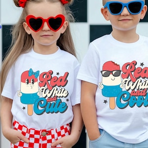 Amerikanisches Popsicle SVG, 4. Juli Kids Design (Digitaler Download)