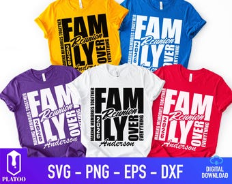 Family Reunion 2026 SVG PNG, Matching Family Vacation Trip Shirts Design