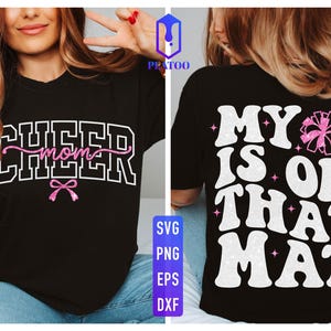 Cheer Mom Svg, Cheerleader Mom Svg, Proud Cheer Mom Svg, Cheerleader Mom Png, Cheer Mom Coquette, Cheerleading Svg, Cheer Mom Sublimatie