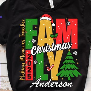 Family Christmas 2025 Svg, 2025 Christmas Crew Svg, Family Christmas Custom, Trendy Christmas Svg, Merry Christmas, Family Christmas Shirts