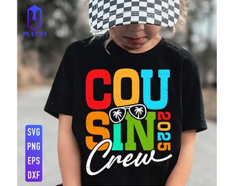Cousin Crew 2025 SVG, Family Reunion, Beach Vacation (Digital Download)