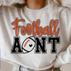 Football Aunt Svg, Football Aunt Png, Football Auntie Svg, Football Auntie Png,, Football Season Svg, Football Aunt Sublimation