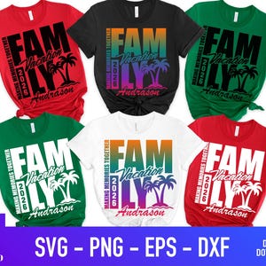Family Vacation 2026 SVG PNG, Family Trip Shirt Design (digital ...