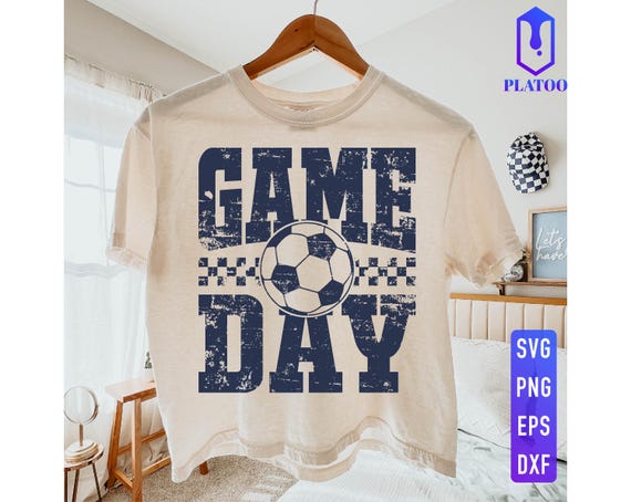Retro Soccer Game Day PNG, Checkered Soccer Mom Sublimation (Digital Download)